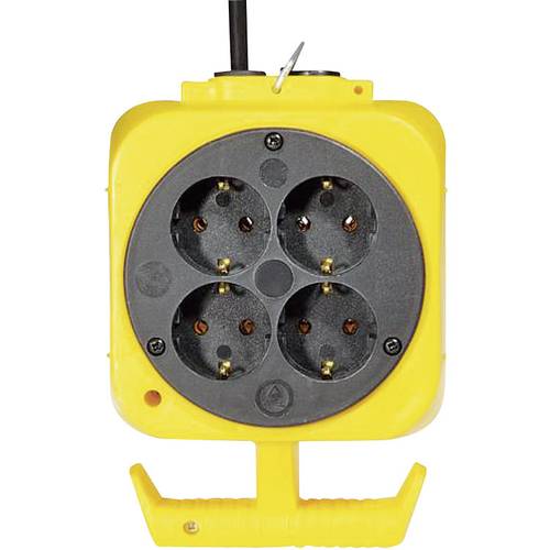 Brennenstuhl 115.176.0 8fach Steckdosen-Verteiler Gelb, Schwarz
