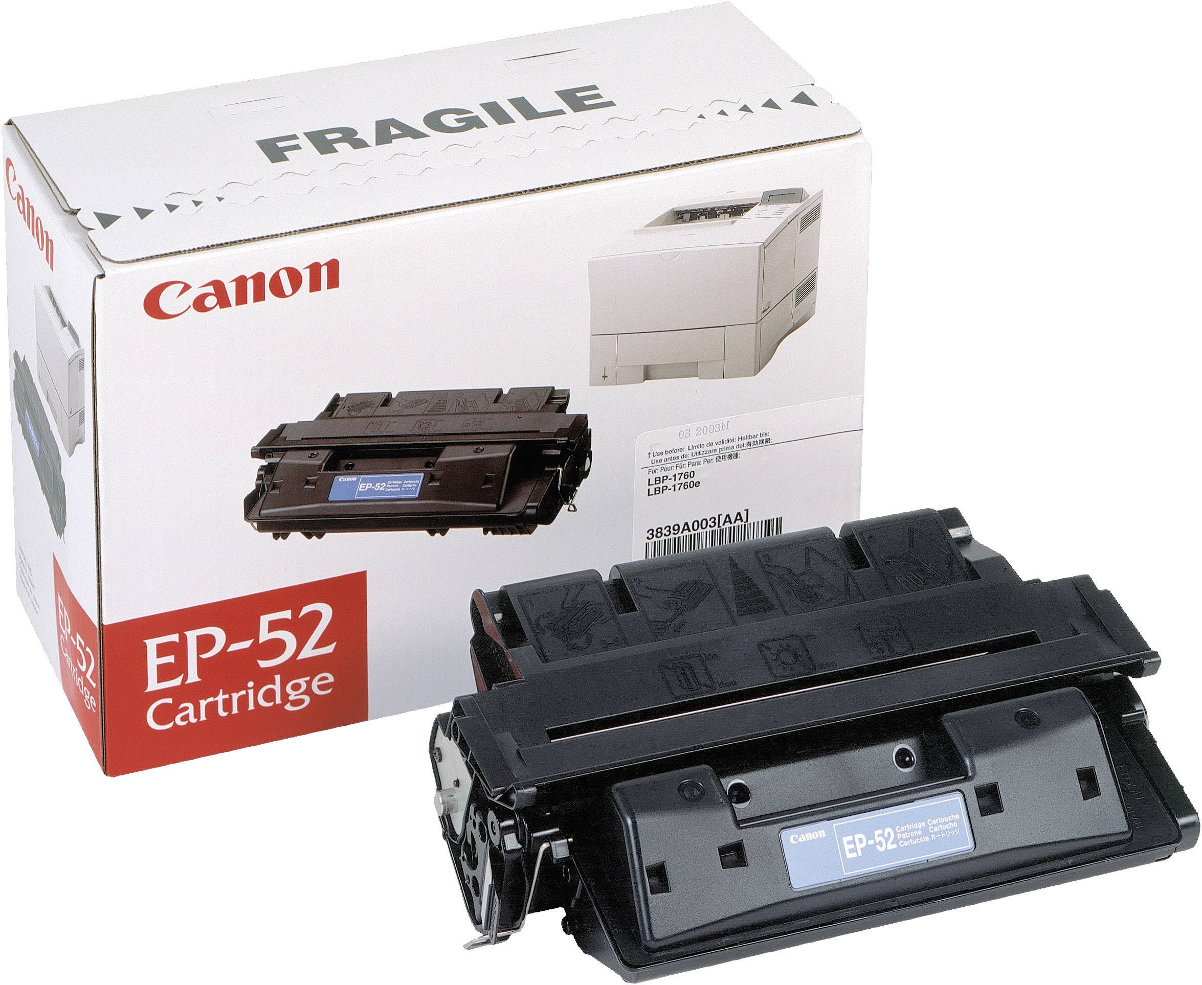 Original Canon EP-52 Schwarz Toner 3839A003 Toner-0