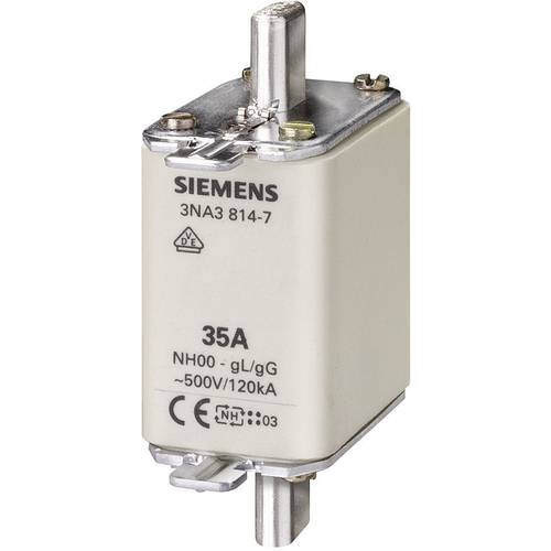 Thumbnail - Siemens 3NA3832 NH-Sicherung Sicherungsgröße = 00 125 A 500 V/AC, 250 V/AC 3 St.