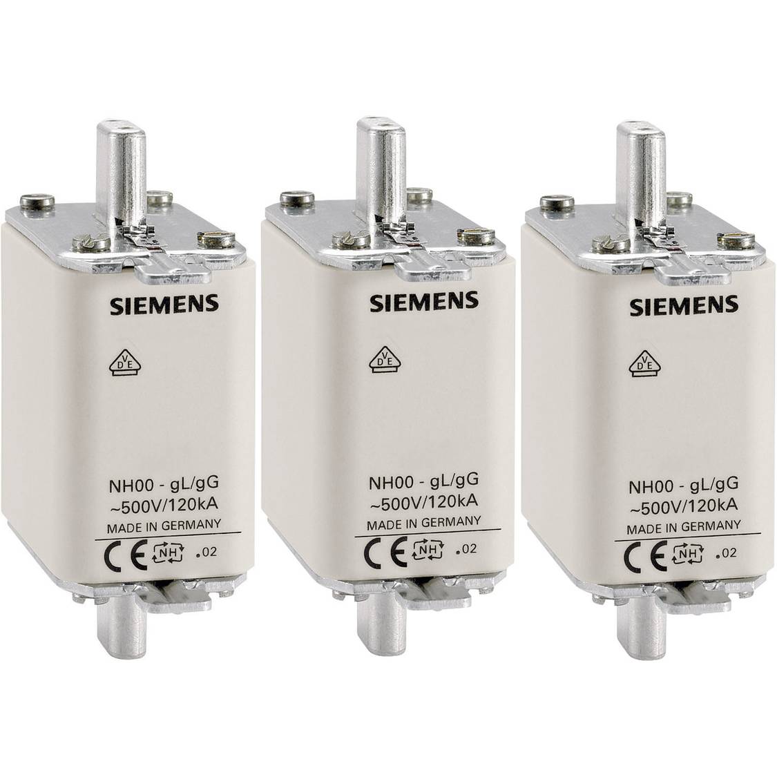 Siemens 3NA3805 NH-Sicherung Sicherungsgröße = 000 16 A 500 V/AC, 250 V/AC kaufen