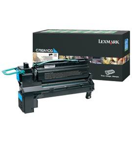 Lexmark Toner C792A1CG Original Cyan 6000 Seiten C792A1CG-1