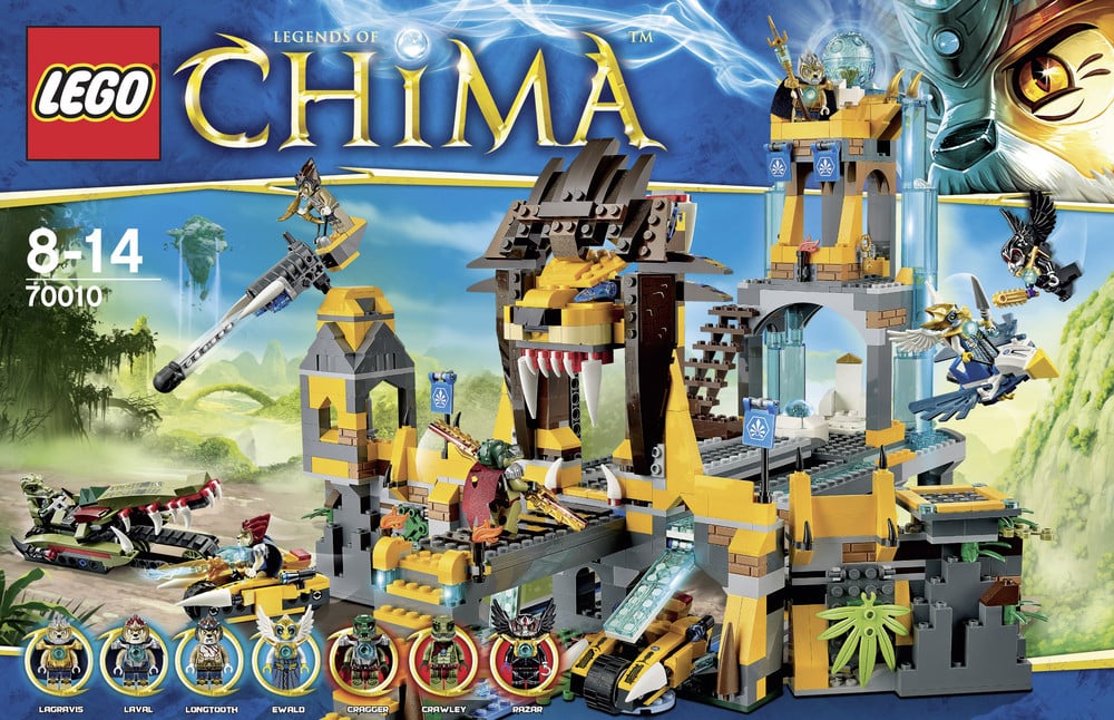 LEGO® Legends of Chima™ 70010 Der LöwenCHITempel