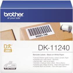 Image of Brother DK-11240 Etiketten Rolle 102 x 51 mm Papier Weiß 600 St. Permanent DK11240 Versand-Etiketten