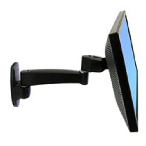 Ergotron 200 Series Wall Mount Arm 1fach Monitor-Wandhalterung 38,1 cm (15) - 63,5 cm (25) Schwarz Neigbar, Schwenkbar, ...