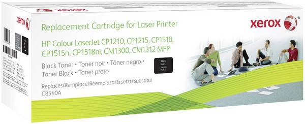 Xerox Toner ersetzt HP 125A, CB540A Kompatibel  Schwarz 2400 Seiten 003R99786 003 R 99786