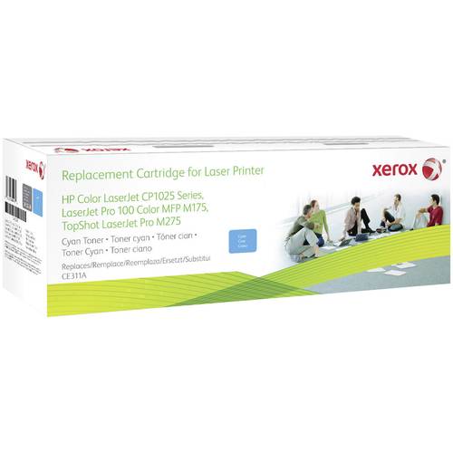 Thumbnail - Xerox Toner ersetzt HP 126A, CE311A Kompatibel Cyan 1000 Seiten 106R02258 106R02258