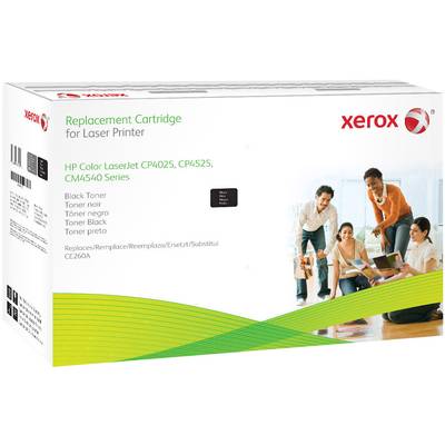 Xerox 106R02185 Tonerkassette  ersetzt HP 60A, CE260A Schwarz 8500 Seiten Kompatibel Toner