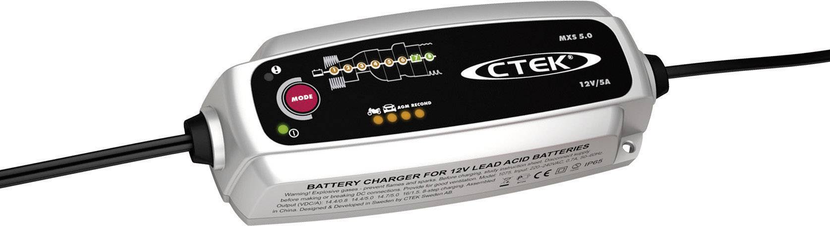 CTEK MXS 5.0 56 305 Automatikladegerät 12 V 0.8 A, 5 A kaufen CTEK Batterieladegerät MXS 7 + Bumper