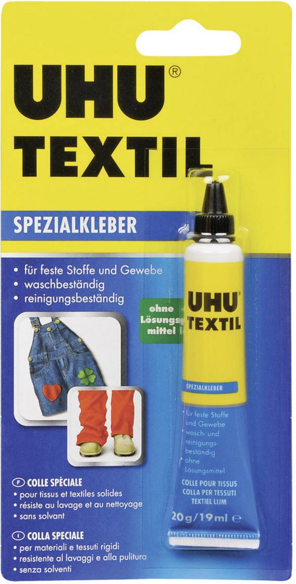 UHU TEXTIL Spezialkleber 48665  20 g