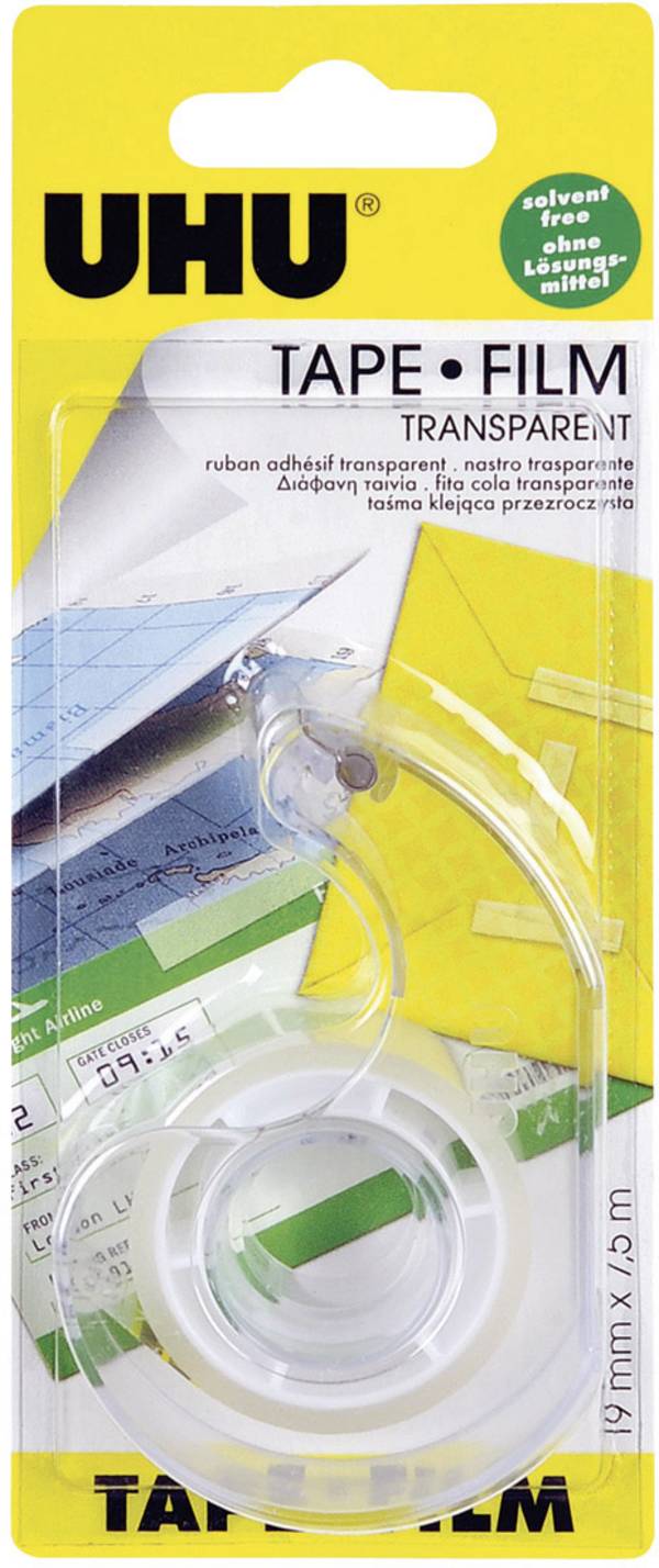 UHU  45970 Klebefilm UHU® Transparent (L x B) 7.5 m x 19 mm 1 St.