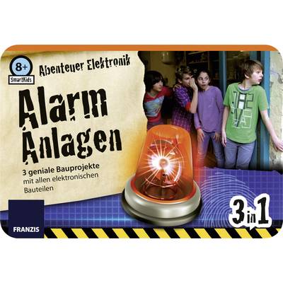 Franzis Verlag SmartKids Abenteuer Elektronik Alarm Anlagen 65217 Bausatz ab 8 Jahre 
