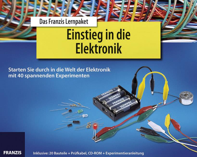 Franzis Verlag Aufbaukurs Elektronik 15069 Lernpaket ab 14 Jahre 