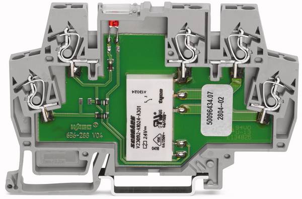 WAGO 859-303 Relaisklemme Nennspannung: 12 V/DC Schaltstrom (max.): 5 A 1 Wechsler 1 St.