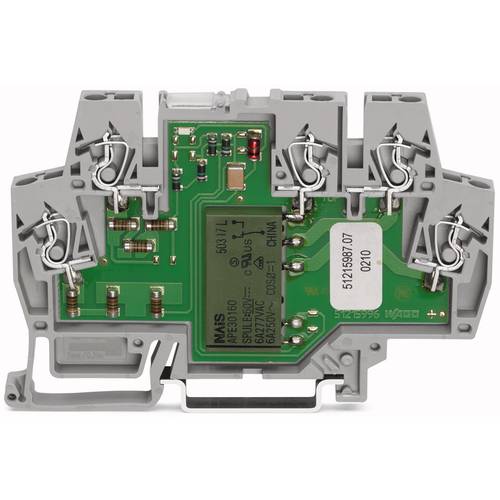 WAGO 859-368 Relaisklemme Nennspannung: 230 V/AC Schaltstrom (max.): 5 A 1 Wechsler 1 St.