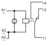 WAGO 789-508 Industrierelais Nennspannung: 230 V/AC Schaltstrom (max.): 12 A 1 Wechsler 1 St.