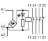 WAGO 789-536 Industrierelais Nennspannung: 24 V/DC, 24 V/AC Schaltstrom (max.): 4 A 2 Schließer, 2 Öffner 1 St.