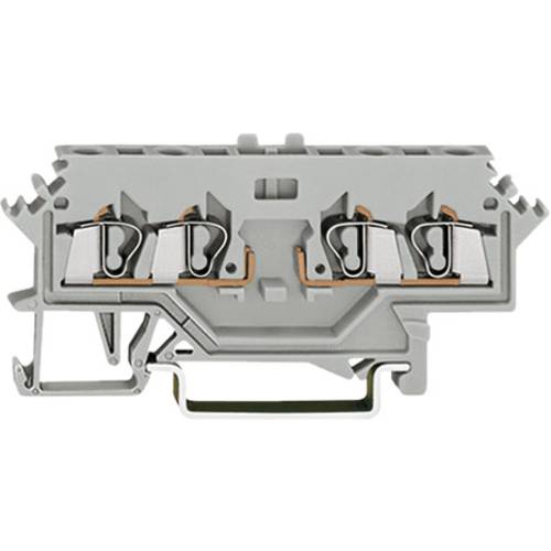 WAGO 280-636 Basisklemmenblock 5 mm Zugfeder Belegung: L Grau 1 St.