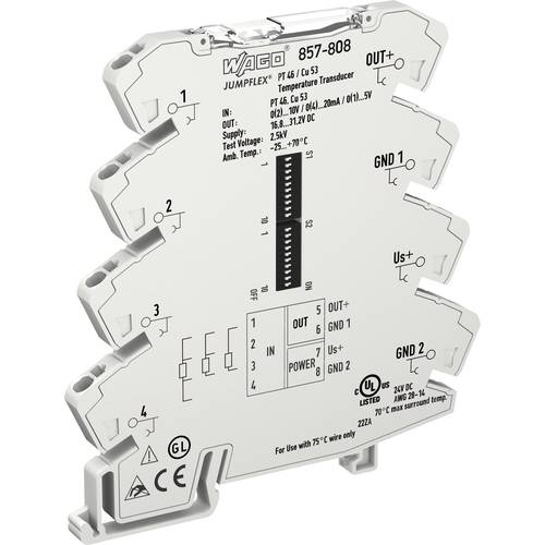 WAGO GmbH & Co. KG Temperaturmessumformer DC 24 V