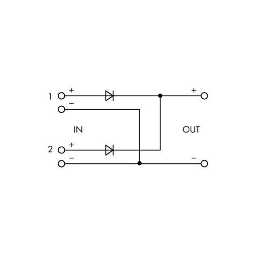 WAGO 787-886 Hutschienen-Redundanz-Modul (DIN-Rail) 40 A
