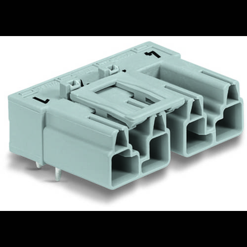 Thumbnail - WAGO 770-854/011-000/062-000 Netz-Steckverbinder WINSTA MIDI Stecker, Einbau horizontal Gesamtpolzahl: 4 25 A Grau 50 St...
