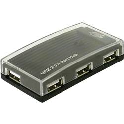 USB 2.0 hub Delock 61393 4 porty, čierna