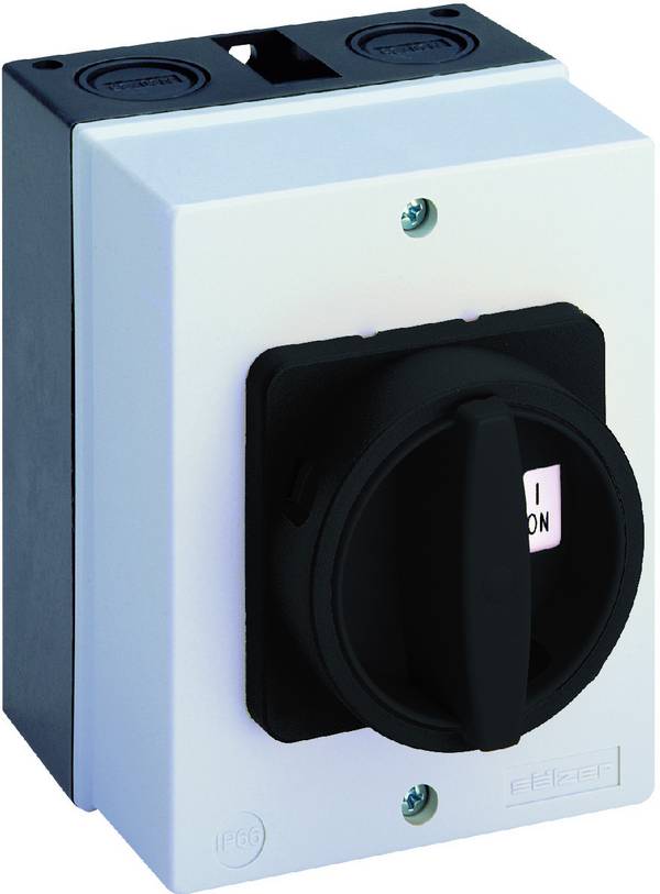 Sälzer H216-41300-700N1 Lasttrennschalter 20 A 1 x 90 ° Schwarz 1 St.