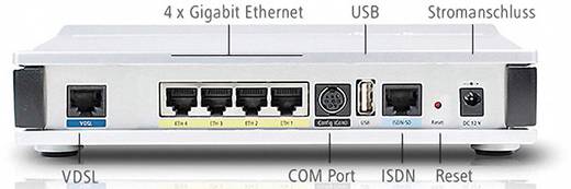 LAN-Router Lancom Systems 1781VA (EU, ISDN) Integriertes Modem: VDSL ...