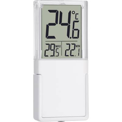 TFA Dostmann Vista Fenster-Thermometer Weiß