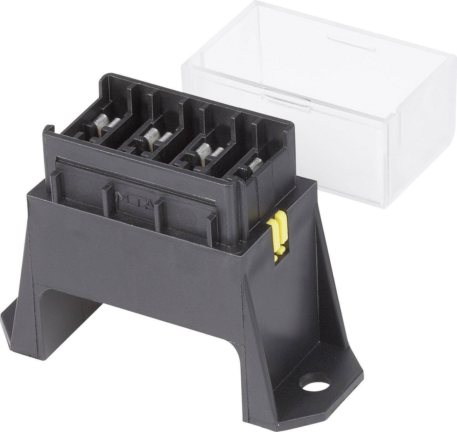 SD-4 Kfz Flachsicherungs-Halter Flachsicherung Standard Pole 4 30 A 1 St.-2