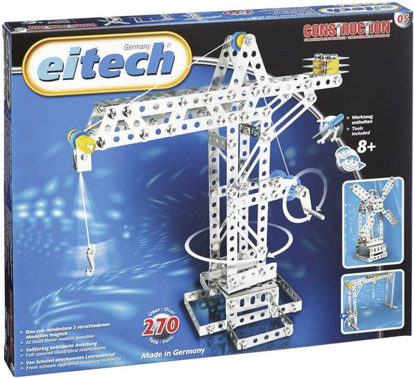 eitech eitech Metallbaukasten Universal-Hebebrück, Kran