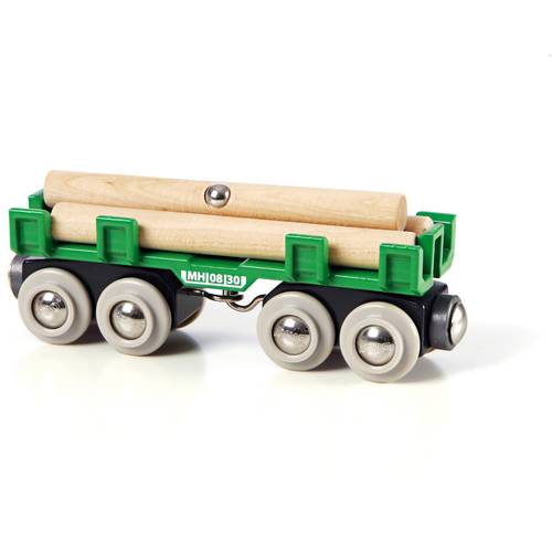 Brio 33696002 Waggon mit Holzladung