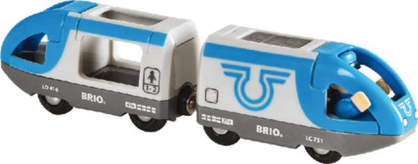 BRIO Blauer Reisezug (Batterielok), Model Railways Parts & Accessories, 0,3 Jahr(e), AAA, Mehrfarbig
