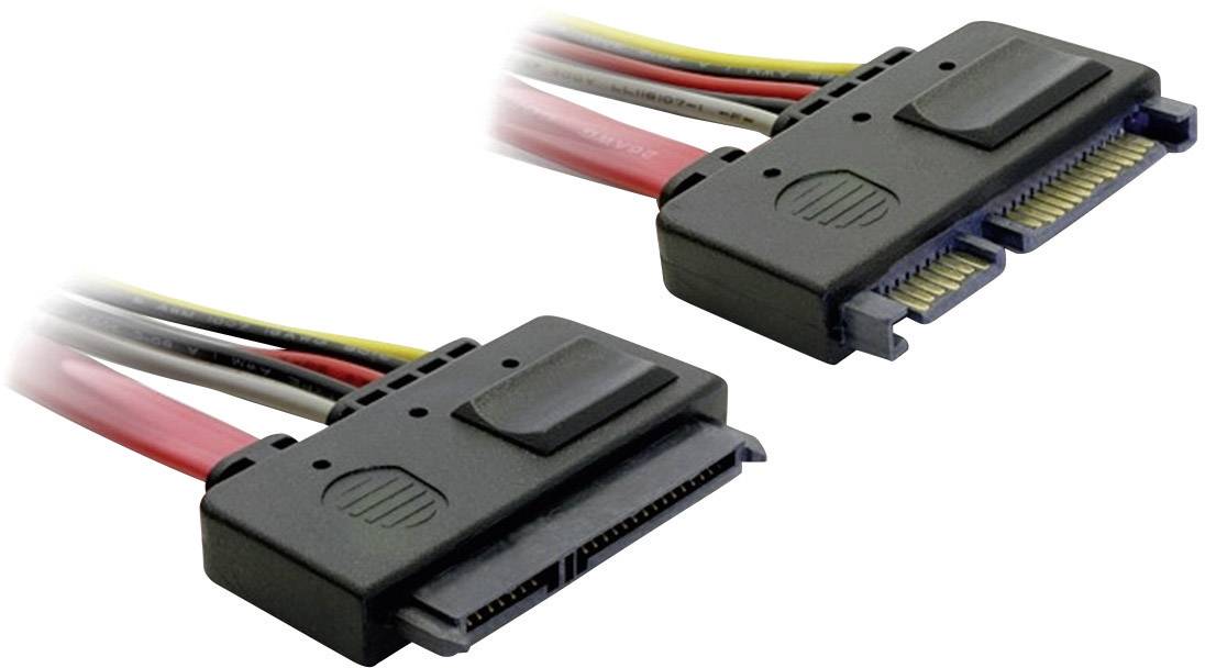 Delock SATA-Verlängerungskabel - Serial ATA 150/300/600 - SATA Combo (M)-0