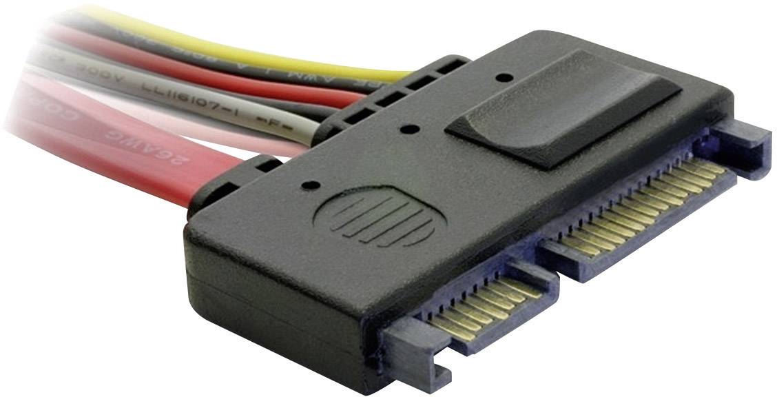 Delock SATA-Verlängerungskabel - Serial ATA 150/300/600 - SATA Combo (M)-2