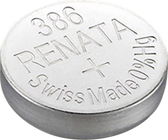 RENATA Knopfzelle 386 Silberoxid Renata SR43 130 mAh 1.55 V 1 St.