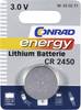 Conrad energy Knopfzelle CR2450 3 V 1 St. 600 mAh Lithium CR2450