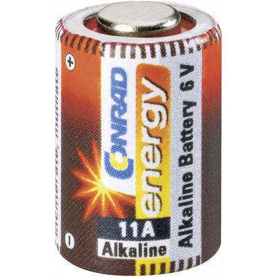 Conrad energy 11 A Spezial-Batterie 11 A  Alkali-Mangan 6 V 57 mAh 1 St.
