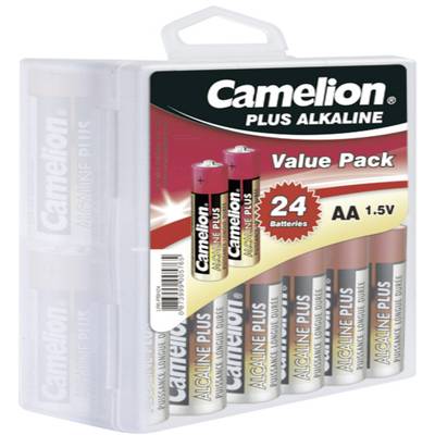 Camelion Plus LR06 Mignon (AA)-Batterie Alkali-Mangan 2800 mAh 1.5 V 24 St.