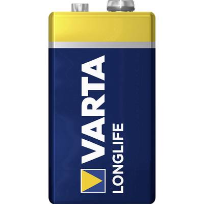 Varta LONGLIFE 9V Bli 1 9 V Block-Batterie Alkali-Mangan 565 mAh 9 V 1 St.