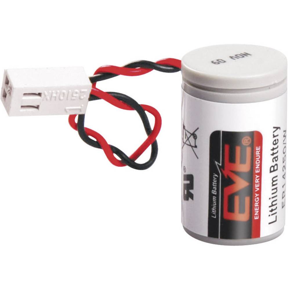 EVE 1-2 AA Lithium batterij 1200 mAh 3.6 V (Ø x h) 16 mm x 28 mm