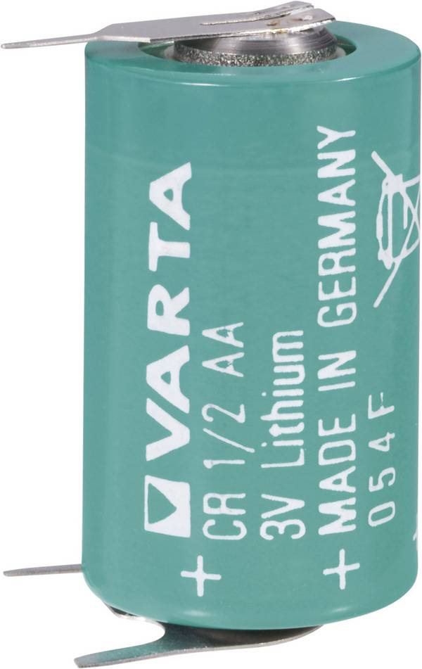 Varta CR1/2 AA SLF Spezial-Batterie CR1/2AASLF U-Lötpins Lithium 3 V 970 mAh 1 St.