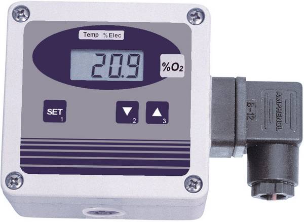 Greisinger Oxy 3690 Sauerstoff-Messgerät 0 - 100 % Externer Sensor, Sauerstoff-Messgerät, mit Temperaturmessfunktion