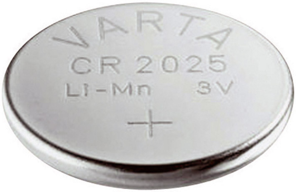 Knopfzelle CR 2025 Lithium Varta Electronics CR2025 157 mAh 3 V 1 St.