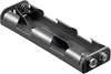 Goobay 11985 Batteriehalter 4x Mignon (AA) Druckknopfanschluss (L x B x H) 109 x 32 x 16.2 mm