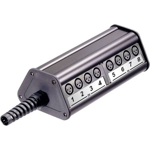Neutrik NSB2B-12/4 Verteiler-Box XLR Stagebox Polzahl: 3 Schwarz 1 St.