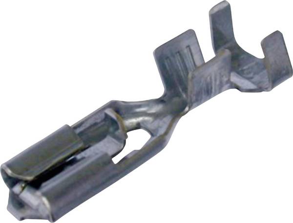 Neutrik NLFASTON Flachsteckhülse Steckbreite: 4.8 mm Steckdicke: 0.5 mm 180 ° Unisoliert Metall 1 St.