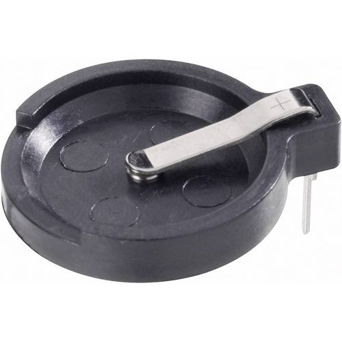 Keystone Electronics 502 Knopfzellenhalter 1x CR 1616, CR 1620, CR 1625, CR 1632 Horizontal, Durchsteckmontage THT (Ø x ...