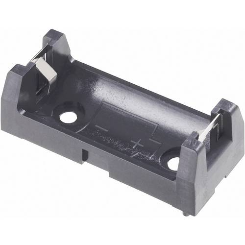 Keystone Electronics 1029 Batteriehalter 1x 2/3 AA Durchsteckmontage THT (L x B x H) 43 x 18 x 15 mm