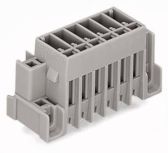 WAGO Buchsengehäuse-Platine 769 Polzahl Gesamt 15 Rastermaß: 5 mm 769-645/004-000 15 St.