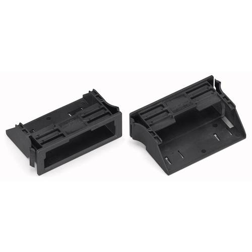 WAGO Snap-In-Rahmen Schwarz 100 St.